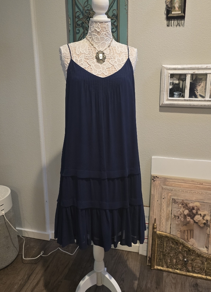 🌸Rebecca Minkoff Navy Blue Sundress